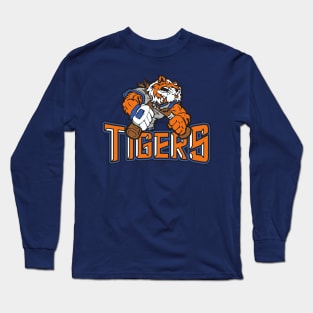 Tigers Baseball Logo Long Sleeve T-Shirt